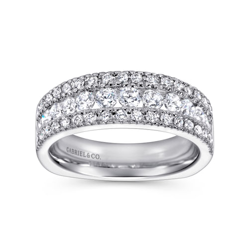 14K White Gold   Matching Wedding Band