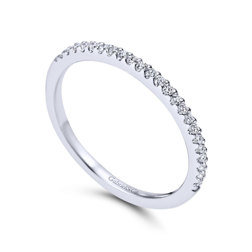 14K White Gold   Matching Wedding Band