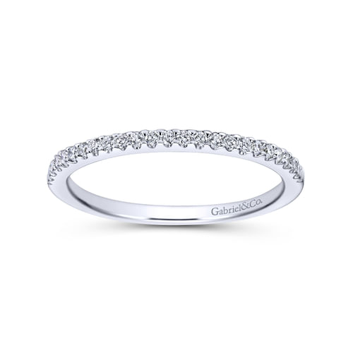 14K White Gold   Matching Wedding Band