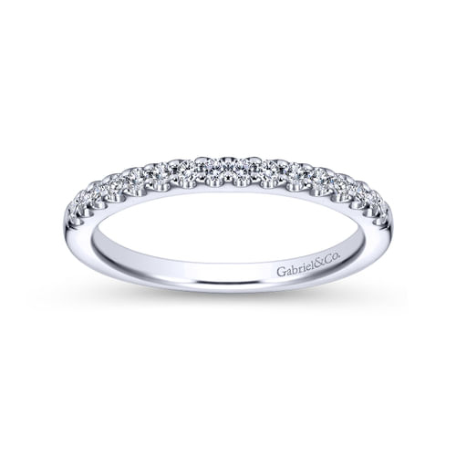 14K White Gold   Matching Wedding Band