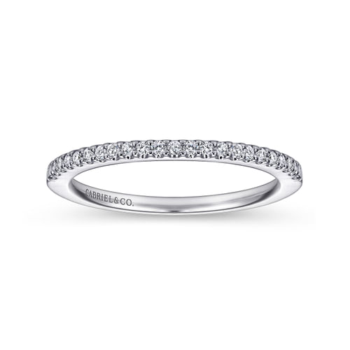 14K White Gold   Matching Wedding Band