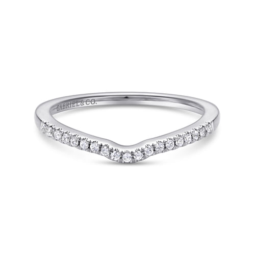 14K White Gold   Matching Wedding Band
