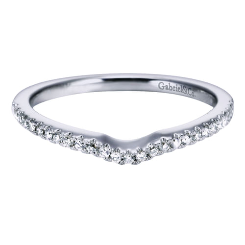 14K White Gold   Matching Wedding Band