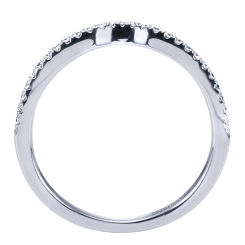 14K White Gold   Matching Wedding Band
