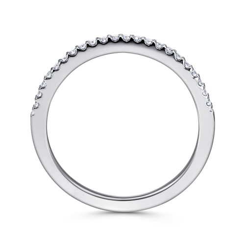 14K White Gold   Matching Wedding Band