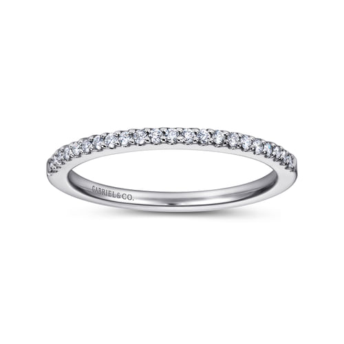 14K White Gold   Matching Wedding Band