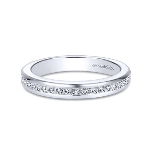 14K White Gold   Matching Wedding Band