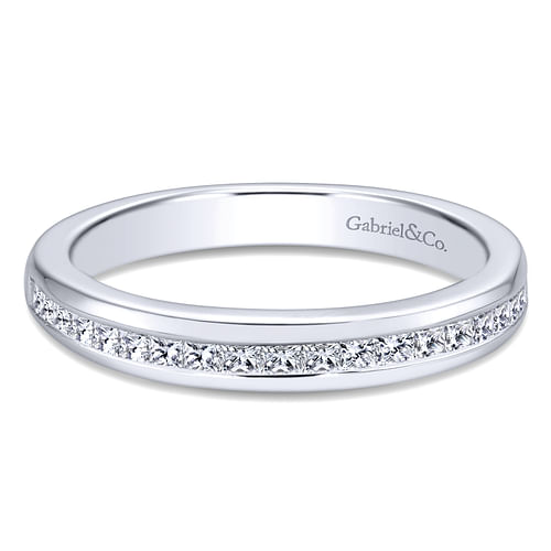 14K White Gold   Matching Wedding Band