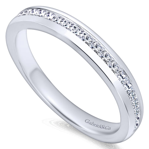 14K White Gold   Matching Wedding Band