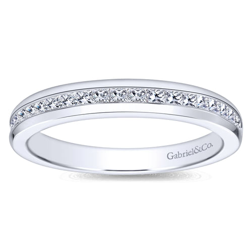 14K White Gold   Matching Wedding Band