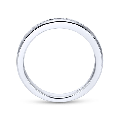 14K White Gold   Matching Wedding Band