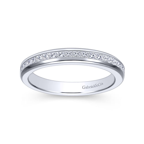 14K White Gold   Matching Wedding Band