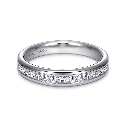 14K White Gold   Matching Wedding Band