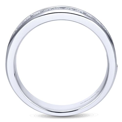 14K White Gold   Matching Wedding Band