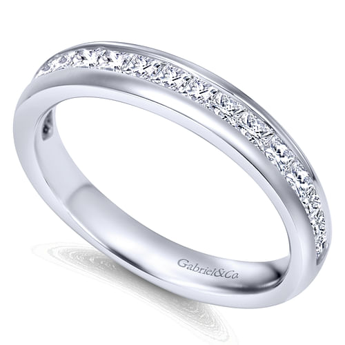 14K White Gold   Matching Wedding Band