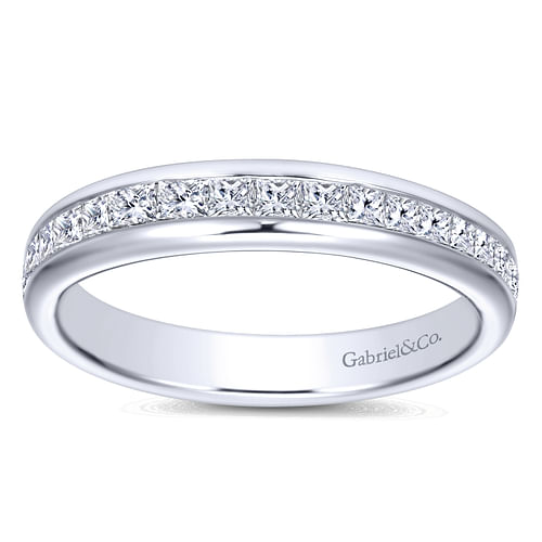 14K White Gold   Matching Wedding Band