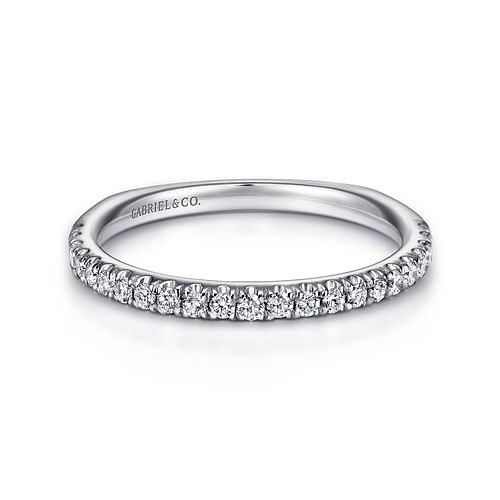 14K White Gold   Matching Wedding Band