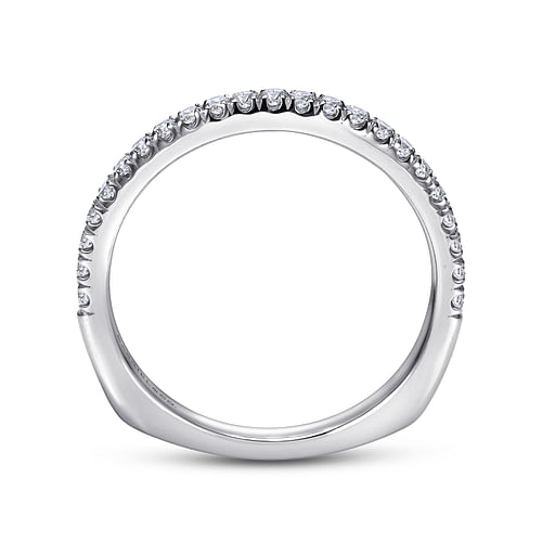 14K White Gold   Matching Wedding Band