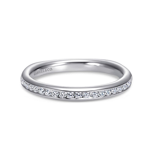 14K White Gold   Matching Wedding Band