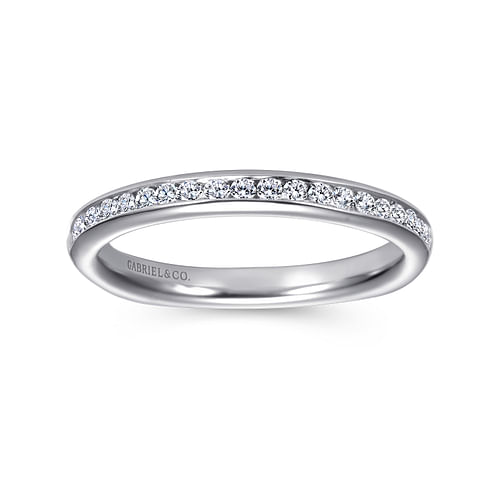 14K White Gold   Matching Wedding Band