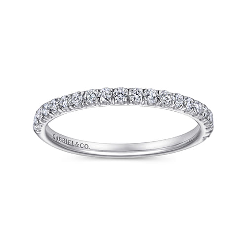 14K White Gold   Matching Wedding Band