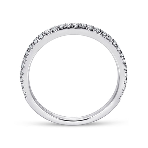 14K White Gold   Matching Wedding Band