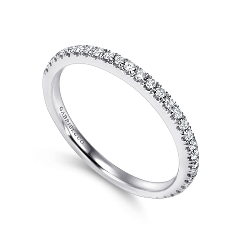 14K White Gold   Matching Wedding Band