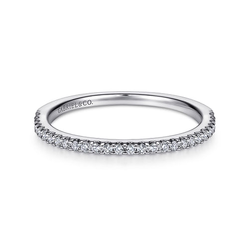 14K White Gold   Matching Wedding Band