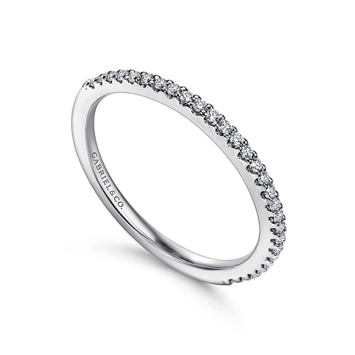 14K White Gold   Matching Wedding Band