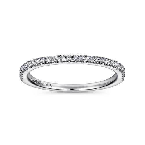 14K White Gold   Matching Wedding Band