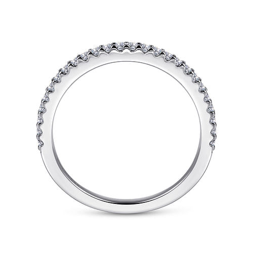 14K White Gold   Matching Wedding Band