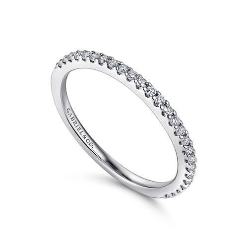 14K White Gold   Matching Wedding Band