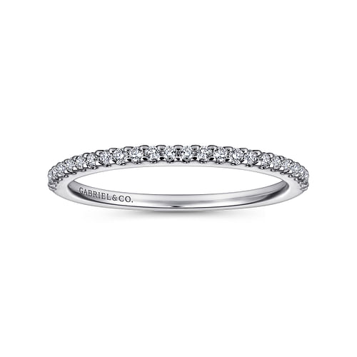 14K White Gold   Matching Wedding Band