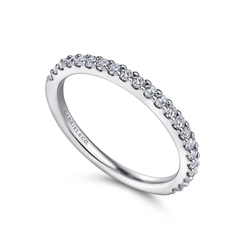 14K White Gold   Matching Wedding Band