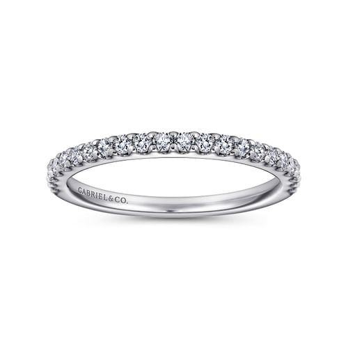 14K White Gold   Matching Wedding Band