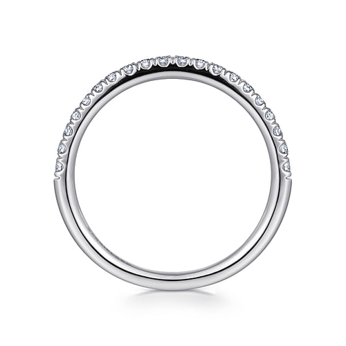 14K White Gold   Matching Wedding Band