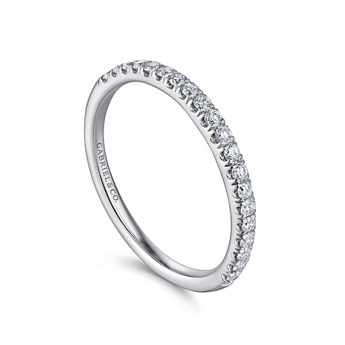 14K White Gold   Matching Wedding Band