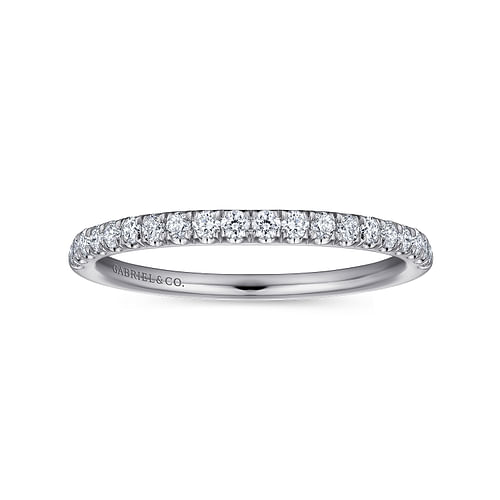 14K White Gold   Matching Wedding Band