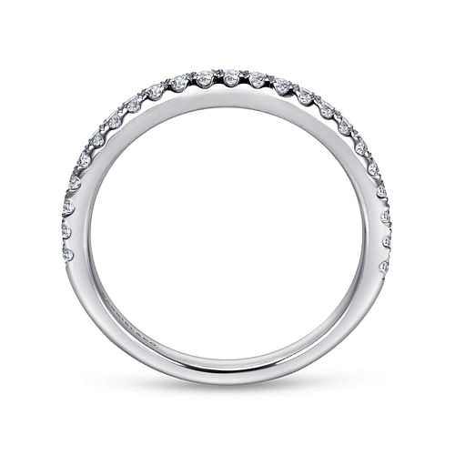 14K White Gold   Matching Wedding Band