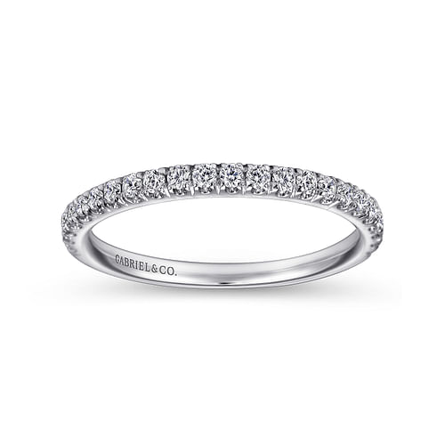 14K White Gold   Matching Wedding Band