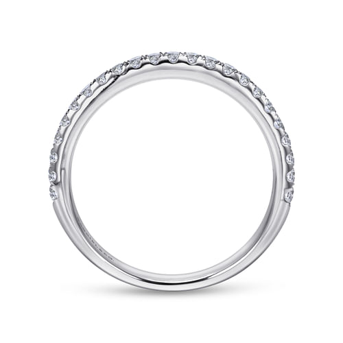 14K White Gold   Matching Wedding Band