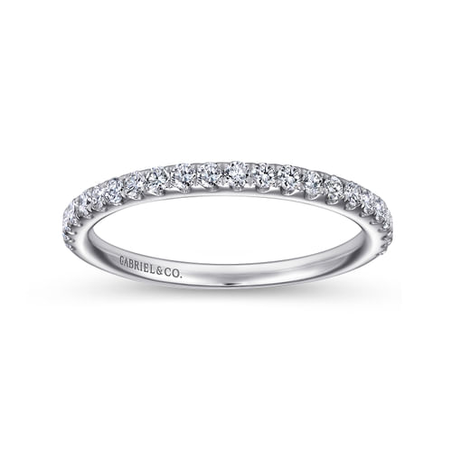 14K White Gold   Matching Wedding Band