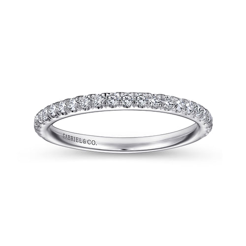 14K White Gold   Matching Wedding Band