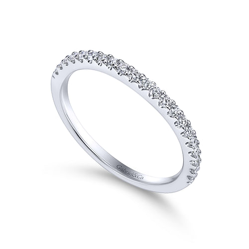 14K White Gold   Matching Wedding Band