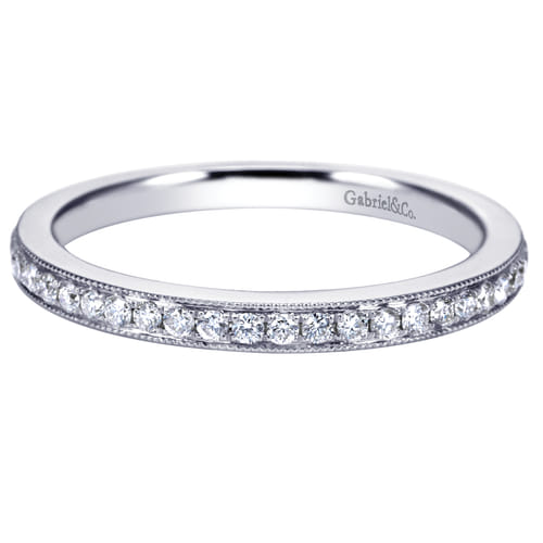 14K White Gold   Matching Wedding Band