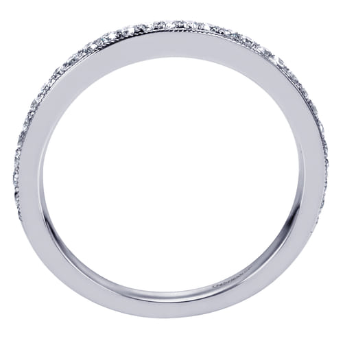 14K White Gold   Matching Wedding Band