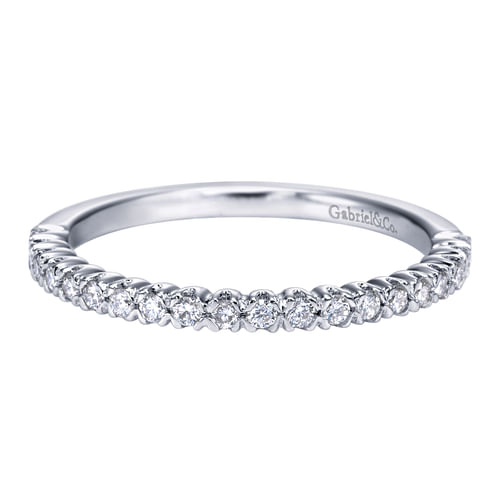 14K White Gold   Matching Wedding Band