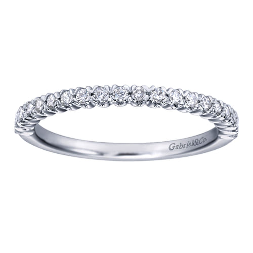14K White Gold   Matching Wedding Band