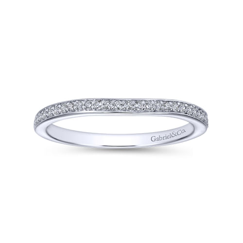 14K White Gold   Matching Wedding Band