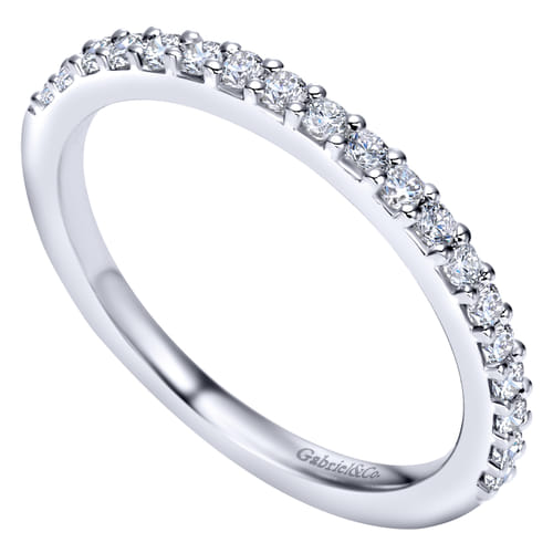 14K White Gold   Matching Wedding Band
